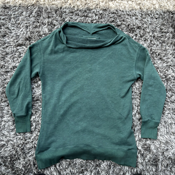 Pilcro Sweaters - Pilcro by Anthropologie Women's Donna Tunic Pullover Sweater Wide Neck Green M